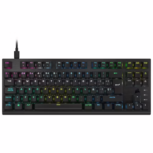 Teclado Gaming Corsair K60 Pro TKL RGB (CH-911D01A-ES) imagen 1