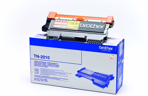 Toner BROTHER Laser Negro 1000 páginas (TN-2010) | TN2010 | 4977766682718 imagen 1