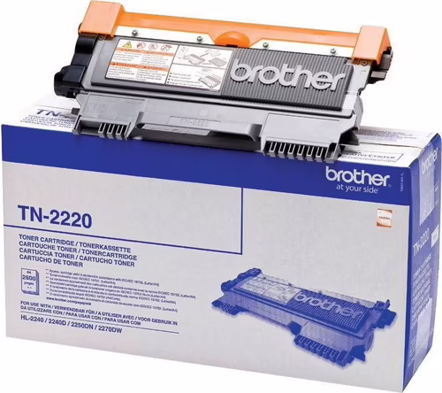 Brother Toner TN2220 Negro 2.600 paginas segun ISO/IEC19752 imagen 1