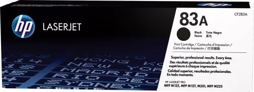 HP Cartucho de tóner original LaserJet 83A negro | CF283A. | 0886112397692 imagen 1