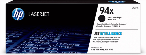 Hp toner 94x negro 2.800 paginas segun iso/iec 19752 | CF294X imagen 1