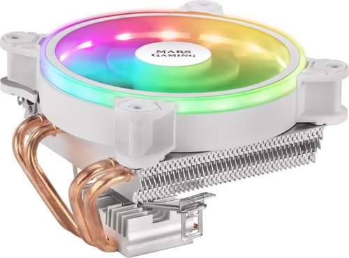 Ventilador CPU Mars Gaming 120mm ARGB Blanco (MCPU220W) | 4710562758825 imagen 1