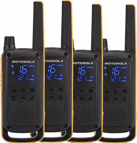 Walkie Talkie Motorola T82 Pack 4 (59T82EXQUADPACK) | 5031753007218 imagen 1
