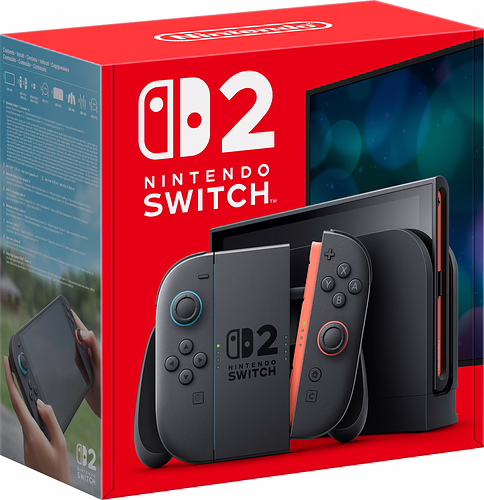 Nintendo Switch 2 Consola Black | 4060200288 | 045496321444 imagen 1