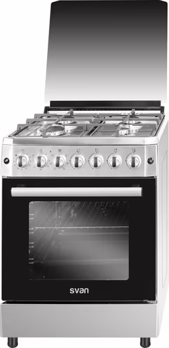 SVAN SVK6603ETX 60X60CM COCINA GAS 4 FUEGOS | 4080900038 | 8436545124642 imagen 1