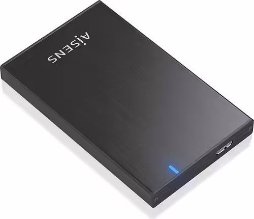 Caja AISENS HDD/SSD 2.5`` mUSB USB-C Negra (ASE-2527B) | 8435739902141 imagen 1