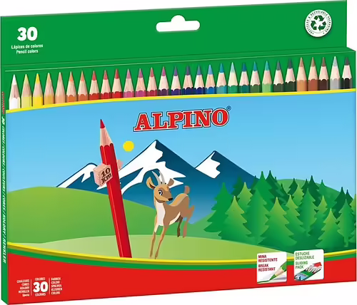 Alpino AL010659 lápiz de color Colores surtidos 30 pieza(s) | 8413240590460 imagen 1