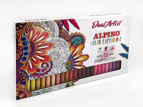 Alpino Estuche 72 rotulares Dual Artist Color Experience | AR000197 | 8413240612025 imagen 1