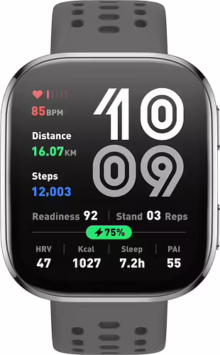 Amazfit Bip 6 Charcoal 5 cm (1.97``) AMOLED Digital 390 x 450 Pixeles Pantalla t | W2435EU3N | 6970100377989 imagen 1