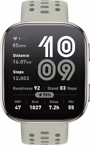 Amazfit Bip 6 Stone 5 cm (1.97``) AMOLED Digital 390 x 450 Pixeles Pantalla tác | W2435EU4N | 6970100377996 imagen 1