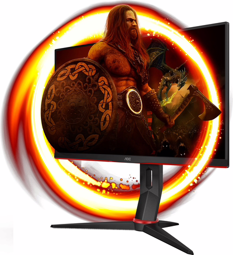AOC 24G2SU/BK pantalla para PC 60,5 cm (23.8``) 1920 x 1080 Pixeles Full HD Negr | 4038986199902 imagen 1