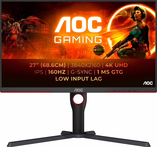 AOC G3 U27G3X 27`` 3840 x 2160 Pixeles 4K Ultra HD LED Negro Monitor | U27G3X/BK | 4038986181426 imagen 1
