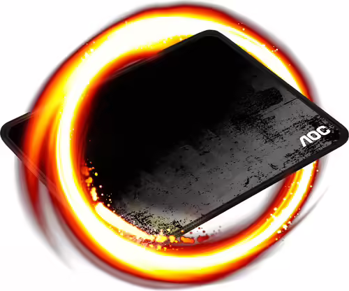 AOC MM300M alfombrilla para ratón Alfombrilla de ratón para juegos Gris, Negro | 4038986631037 imagen 1