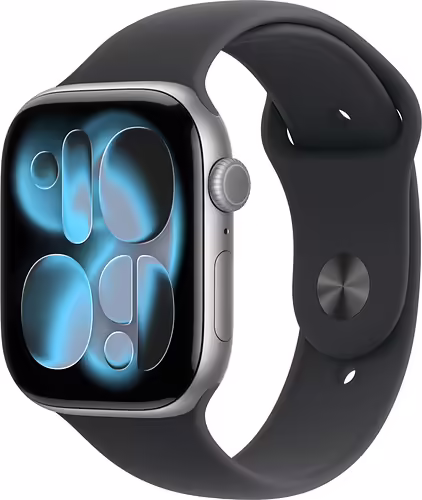 Apple Watch Series 11 OLED 46 mm Digital 416 x 496 Pixeles Pantalla táctil Gris | MEV04QL/A | 195950463149 imagen 1