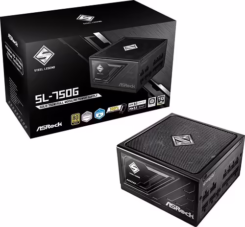 Asrock SL-1000G Steel Legend unidad de fuente de alimentación 1000 W 20+4 pin A | 90-UXS100-GFEAAA | 4710483949166 imagen 1