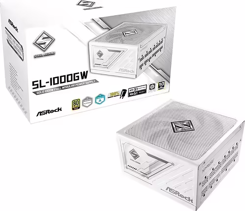 Asrock SL-1000GW Steel Legend unidad de fuente de alimentación 1000 W 20+4 pin | 90-UXS100-GFEABA | 4710483949180 imagen 1