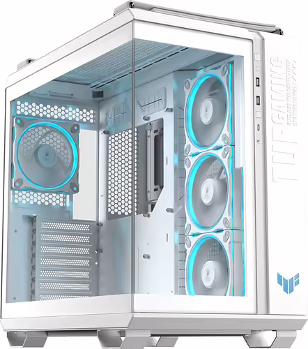 ASUS TUF GAMING GT502 Horizon TG ARGB White Midi Tower Blanco | 90DC0093-B19010 | 4711387696620 imagen 1