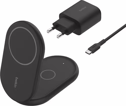 Belkin BoostCharge Auriculares, Smartphone Negro USB Cargador inalámbrico Carga | WIZ028VFBK | 0745883889914 imagen 1