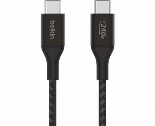 Belkin CAB015bt1MBK cable USB 1 m USB 2.0 USB C Negro | 0745883859047 imagen 1