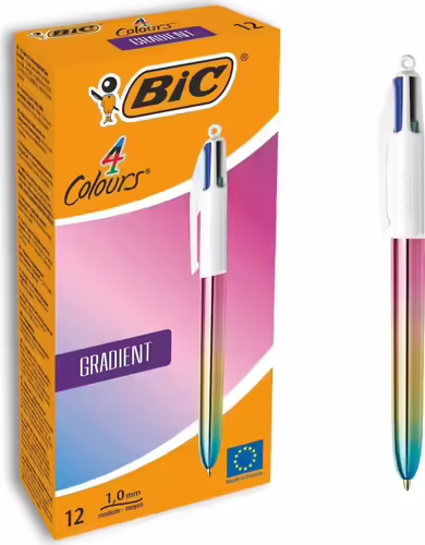 BIC 511034 bolígrafo Negro, Azul, Verde, Rojo Bolígrafo de punta retráctil co | 3086123714281 imagen 1