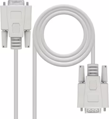 CABLE SERIE M A SERIE H 1.8 MT NULL MODEM NANOCABLE 10.14.0502 | 8433281004085 imagen 1