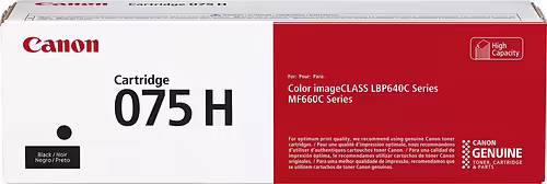 Canon 075 H cartucho de tóner 1 pieza(s) Original Negro | 6369C002 | 4549292224467 imagen 1