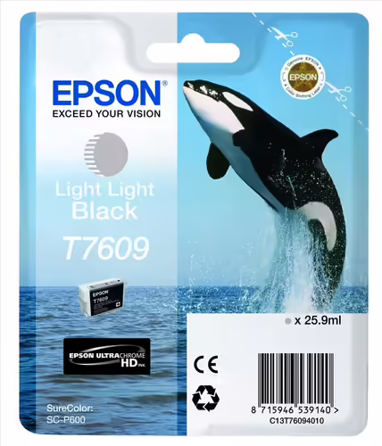 CARTUCHO EPSON T7609 GRIS CLARO C13T76094010 | 8715946539140 imagen 1