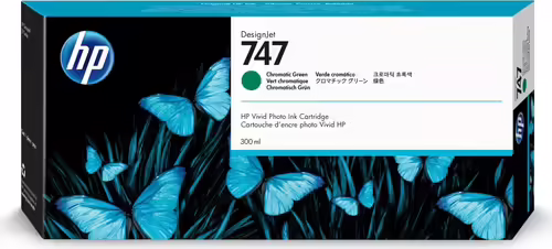 CARTUCHO TINTA HP 747 VERDE CROMATICO P2V84A | 0191628213597 imagen 1