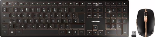 CHERRY DW 9100 SLIM teclado Ratón incluido Universal RF Wireless + Bluetooth QW | 4025112095351 imagen 1