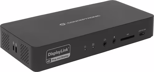 Conceptronic DONN31B base para portátil y replicador de puertos Alámbrico USB | 4015867240755 imagen 1