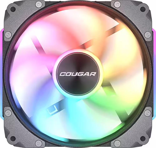 COUGAR Gaming CF-APR12HB3-RGB Carcasa del ordenador Ventilador 12 cm Negro 3 pie | 3MAPR12A3.0001 | 4710483776823 imagen 1
