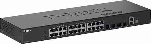 D-Link DGS-1530-28/E switch Gestionado L2 Gigabit Ethernet (10/100/1000) Negro | 0790069473593 imagen 1