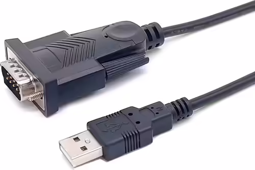 Equip 133391 cable de serie Negro 1,5 m USB tipo A DB-9 | 4015867229460 imagen 1