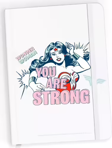 ERT Group Cuaderno con papel cuadriculado Wonder Woman 025 DC Blanco | LCWNBWONDERW051 | 5903932539271 imagen 1
