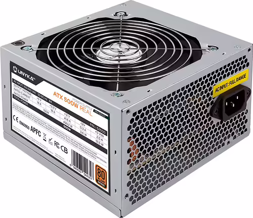 Unykach fuente de Alimentación ATX 500W 80+ Bronce | 52500 | 6940533544357 imagen 1