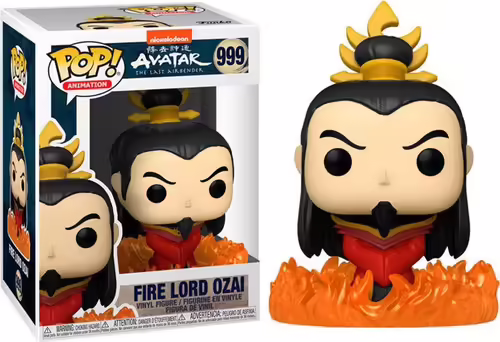 Funko pop animacion avatar the last airbender la leyenda de aang se?or del fuego | 0889698560245 imagen 1