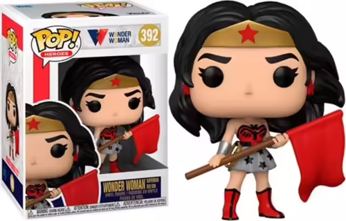 Funko pop dc wonder woman 80th superman red son wonder woman 54976 | 889698549769 | 0889698549769 imagen 1