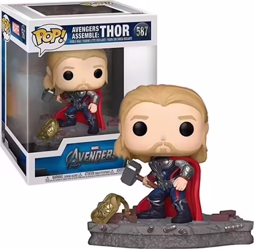 Funko pop deluxe marvel los vengadores avengers thor assemble 45635 | 889698456357 | 0889698456357 imagen 1