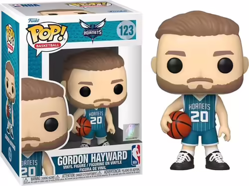 Funko pop deportes nba gordon hayward charlotte hornets camiseta local 59263 | 889698592635 | 0889698592635 imagen 1