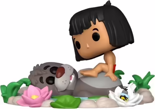 Funko pop disney el libro de la selva baloo y mowgli 80789 | 889698807890 | 0889698807890 imagen 1
