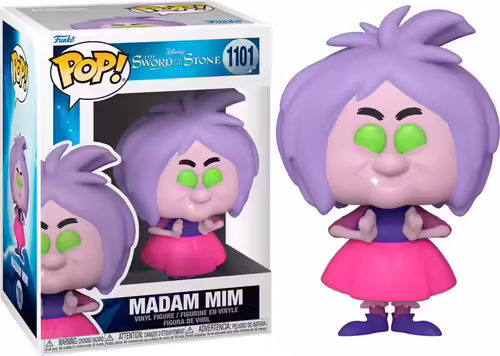 Funko pop disney the sword and the stone merlin el encantador madam mim 49154 | 889698491549 | 0889698491549 imagen 1
