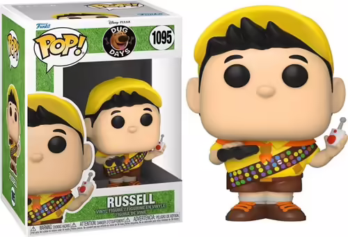 Funko pop disney up dug days russell 57386 | 889698573863 | 0889698573863 imagen 1