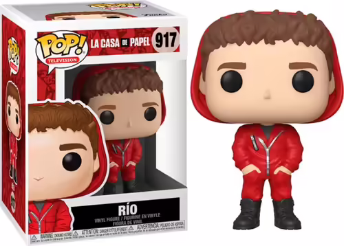 Funko pop la casa de papel rio 44198 | 889698441988 | 0889698441988 imagen 1
