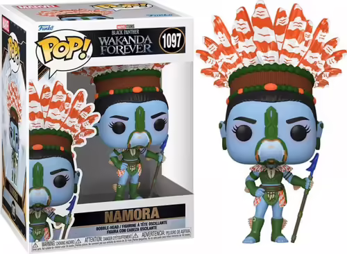 Funko pop marvel black panther wakanda forever namora 63941 | 889698639415 | 0889698639415 imagen 1