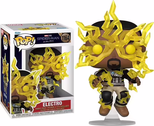 Funko pop marvel spiderman no way home electro 67604 | 889698676045 | 0889698676045 imagen 1