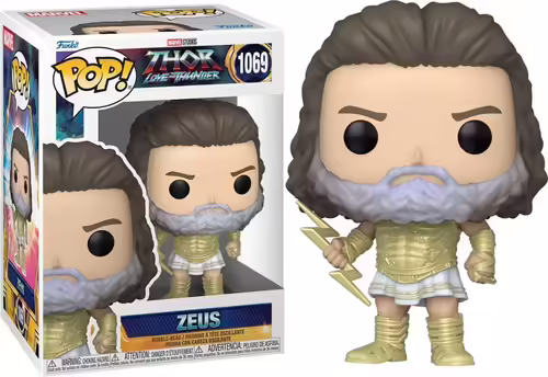 Funko pop marvel thor love & thunder zeus 65011 | 889698650113 | 0889698650113 imagen 1
