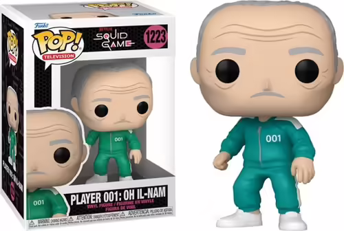 Funko pop series tv el juego del calamar jugador 001: oh il - nam | 889698647960 | 0889698647960 imagen 1