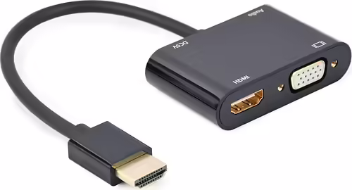 Gembird A-HDMIM-HDMIFVGAF-01 tarjeta y adaptador de interfaz HDMI, VGA | 8716309124409 imagen 1
