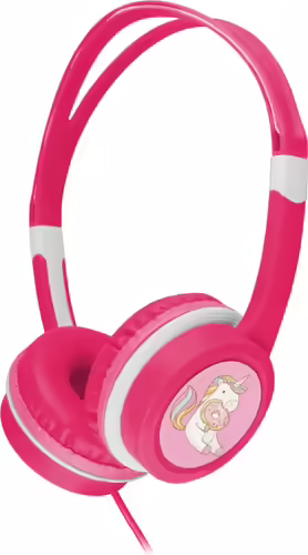 Gembird MHP-JR-PK auricular y casco Auriculares Alámbrico Diadema Música Rosa | 8716309111775 imagen 1