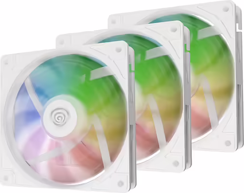 GENESIS Oxal 120 ARGB Carcasa del ordenador Ventilador 12 cm Blanco | NGF-2266 | 5901969445817 imagen 1